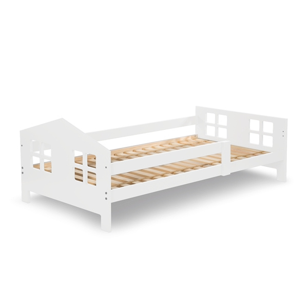 Babytrold House Bed Junoir 80x160 cm - Hvid i gruppen LEGETØJ, BØRN & BABY / Børneværelse / Børnesenge hos TP E-commerce Nordic AB (C88443)