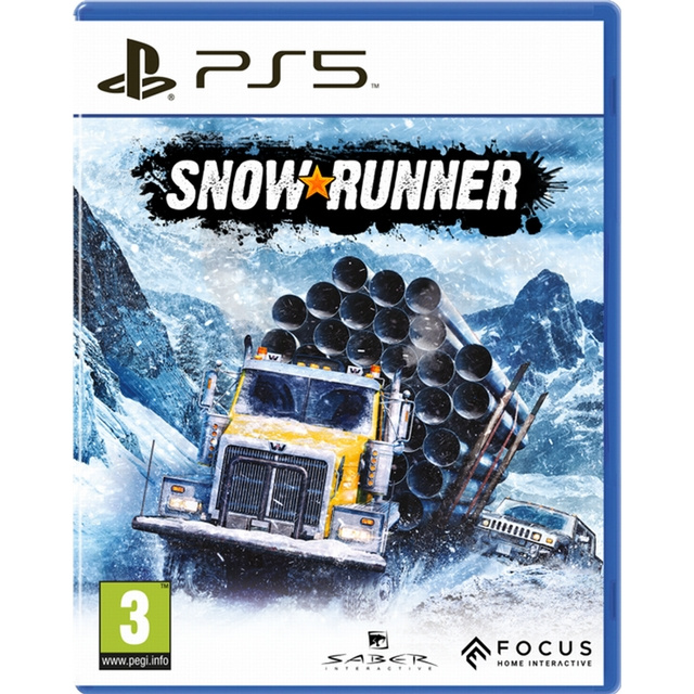 Focus SnowRunner: A MudRunner i gruppen HJEMMEELEKTRONIK / Spilkonsoller og tilbehør / Sony PlayStation 5 / Spil hos TP E-commerce Nordic AB (C88458)