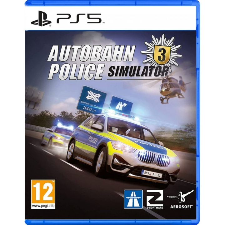 Aerosoft Autobahn Police Simulator 3 i gruppen HJEMMEELEKTRONIK / Spilkonsoller og tilbehør / Sony PlayStation 5 / Spil hos TP E-commerce Nordic AB (C88483)