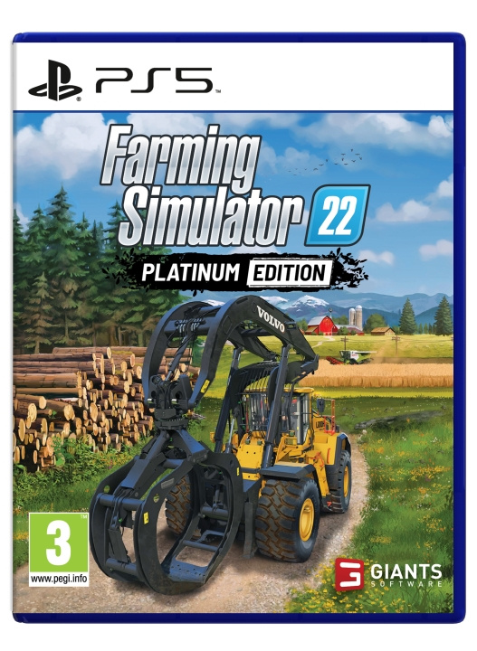 Giants Farming Simulator 22 (Platinum Edition) i gruppen HJEMMEELEKTRONIK / Spilkonsoller og tilbehør / Sony PlayStation 5 / Spil hos TP E-commerce Nordic AB (C88492)