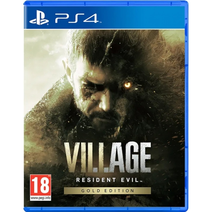 Capcom Resident Evil Village (guldudgave) i gruppen HJEMMEELEKTRONIK / Spilkonsoller og tilbehør / Sony PlayStation 4 / Spil hos TP E-commerce Nordic AB (C88494)