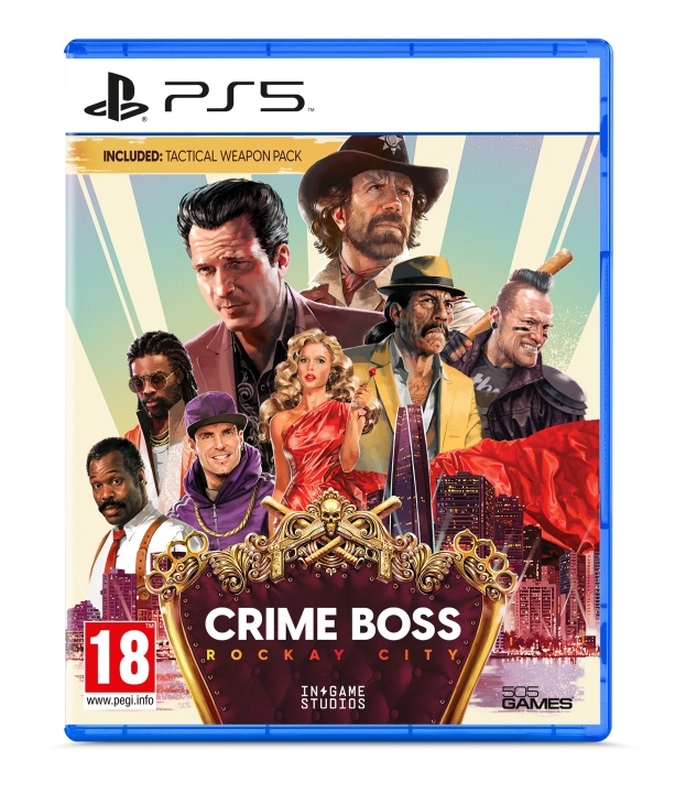 505 Games Crime Boss Rockay City i gruppen HJEMMEELEKTRONIK / Spilkonsoller og tilbehør / Sony PlayStation 5 / Spil hos TP E-commerce Nordic AB (C88551)