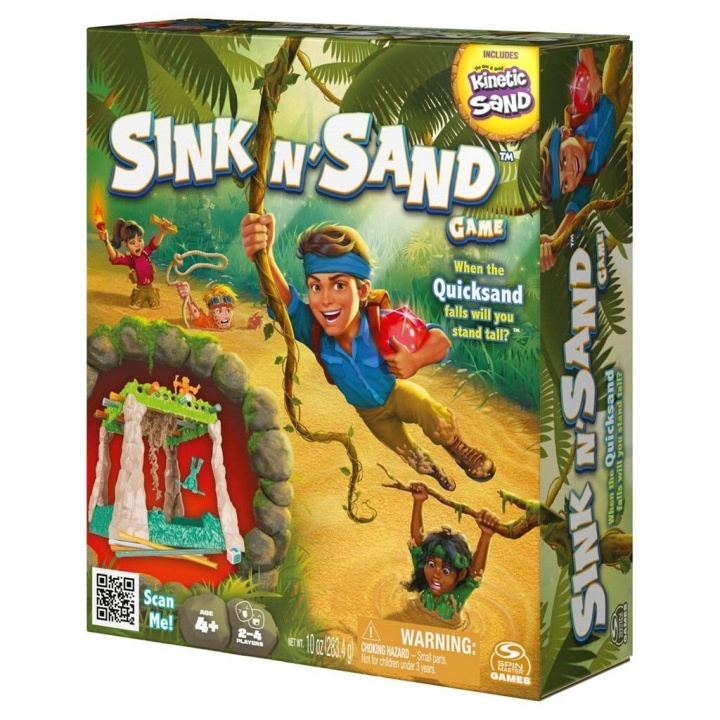 Board games Sink N Sand - 4 player Game (Nordic) (6058250) i gruppen LEGETØJ, BØRN & BABY / Legetøj / Brætspil / Familiespil hos TP E-commerce Nordic AB (C88579)