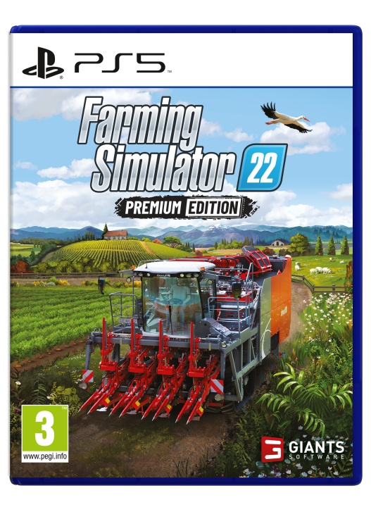 Giants Farming Simulator 22 Premium-udgave i gruppen HJEMMEELEKTRONIK / Spilkonsoller og tilbehør / Sony PlayStation 5 / Spil hos TP E-commerce Nordic AB (C88626)