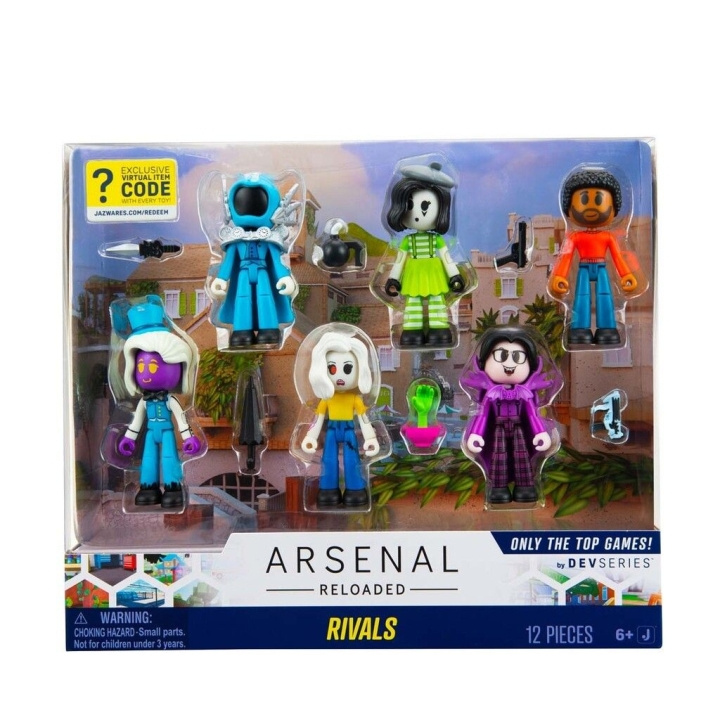 DEVSeries Multipack - Arsenal Reloaded Rivals i gruppen LEGETØJ, BØRN & BABY / Legetøj / Figurer, miniaturer og tilbehør hos TP E-commerce Nordic AB (C88651)