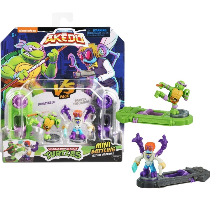 Akedo Teenage Mutant Ninja Turtle Versus Pack - asst. ( 20306 ) i gruppen LEGETØJ, BØRN & BABY / Legetøj / Figurer, miniaturer og tilbehør hos TP E-commerce Nordic AB (C88656)