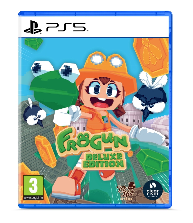 Clear River Games Frogun - Deluxe-udgave i gruppen HJEMMEELEKTRONIK / Spilkonsoller og tilbehør / Sony PlayStation 5 / Spil hos TP E-commerce Nordic AB (C88692)