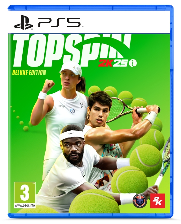 2K Games TopSpin 2K25 (Deluxe-udgave) i gruppen HJEMMEELEKTRONIK / Spilkonsoller og tilbehør / Sony PlayStation 5 / Spil hos TP E-commerce Nordic AB (C88722)