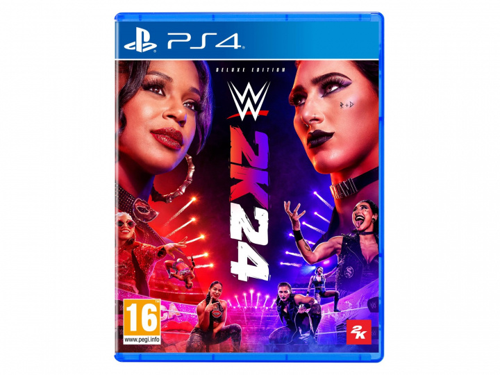 2K Games WWE 2K24 (Deluxe-udgave) i gruppen HJEMMEELEKTRONIK / Spilkonsoller og tilbehør / Sony PlayStation 4 / Spil hos TP E-commerce Nordic AB (C88724)