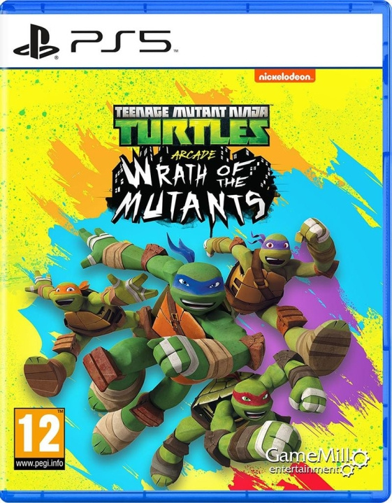 Game Mill Teenage Mutant Ninja Turtles: Wrath of the Mutants i gruppen HJEMMEELEKTRONIK / Spilkonsoller og tilbehør / Sony PlayStation 5 / Spil hos TP E-commerce Nordic AB (C88770)