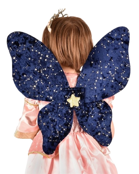 Den Goda Fen Wings Velvet Night Sky (50 cm) (F3555) i gruppen LEGETØJ, BØRN & BABY / Legetøj / Udklædning hos TP E-commerce Nordic AB (C88804)