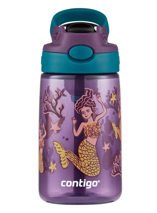 Contigo Easy Clean vandflaske til børn 420 ml - Havfruer i gruppen LEGETØJ, BØRN & BABY / Mad & Drikke / Sutteflasker og tilbehør hos TP E-commerce Nordic AB (C88856)