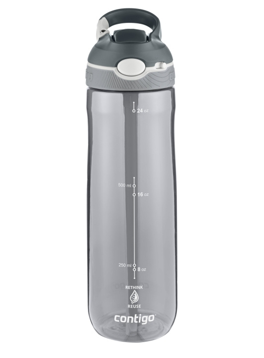 Contigo Ashland Tritan ReNew vandflaske 720 ml - røgfarvet i gruppen SPORT, FRITID & HOBBY / Friluftsliv / Termokander & vandflasker hos TP E-commerce Nordic AB (C88858)