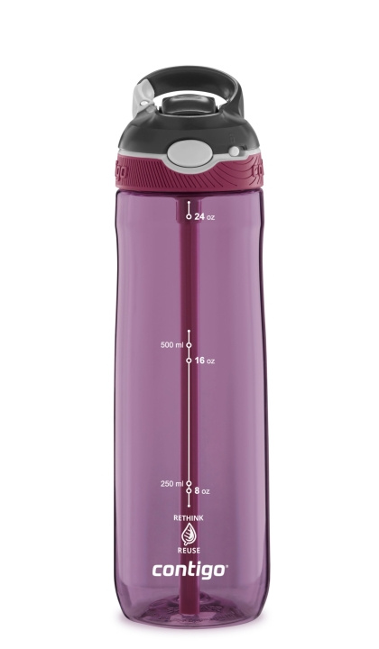 Contigo Ashland Tritan ReNew vandflaske 720 ml - passionsfrugt i gruppen SPORT, FRITID & HOBBY / Friluftsliv / Termokander & vandflasker hos TP E-commerce Nordic AB (C88859)