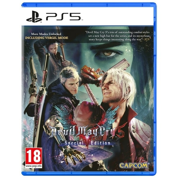 Capcom Devil May Cry 5 (Special Edition) i gruppen HJEMMEELEKTRONIK / Spilkonsoller og tilbehør / Sony PlayStation 5 / Spil hos TP E-commerce Nordic AB (C88952)