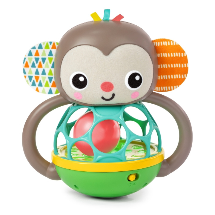 Bright Starts Grab n\' Shake Monkey Oball - (BS-16779) i gruppen LEGETØJ, BØRN & BABY / Babyleg (0-3 år) / Aktivitetslegetøj hos TP E-commerce Nordic AB (C89037)