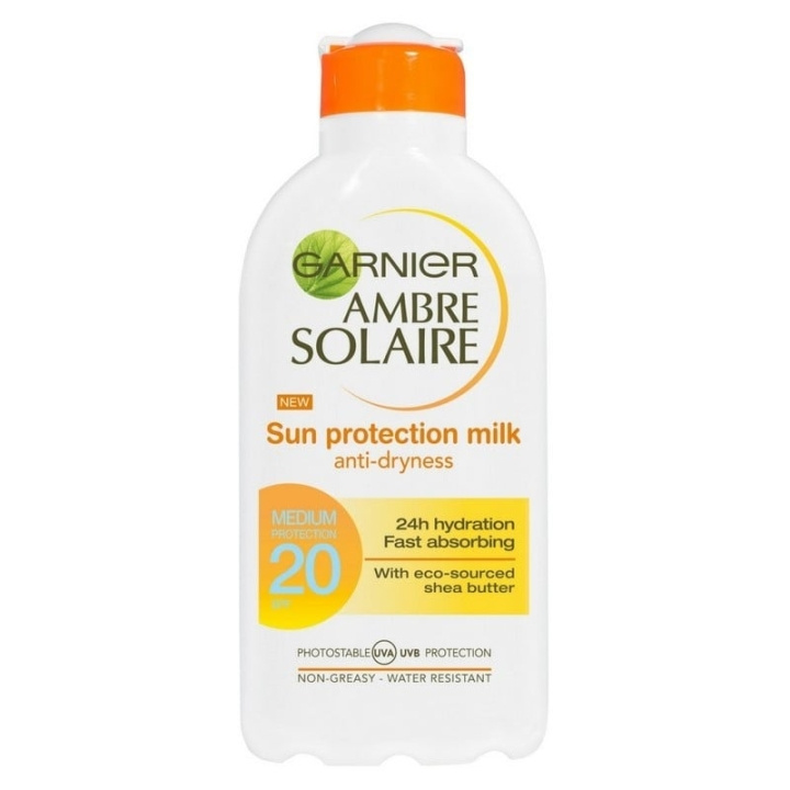 Garnier Ambre Solaire - Solbeskyttelsesmælk 200ml - SPF 20 i gruppen SKØNHED & HELSE / Hudpleje / Tanning / Solbeskyttelse hos TP E-commerce Nordic AB (C89076)