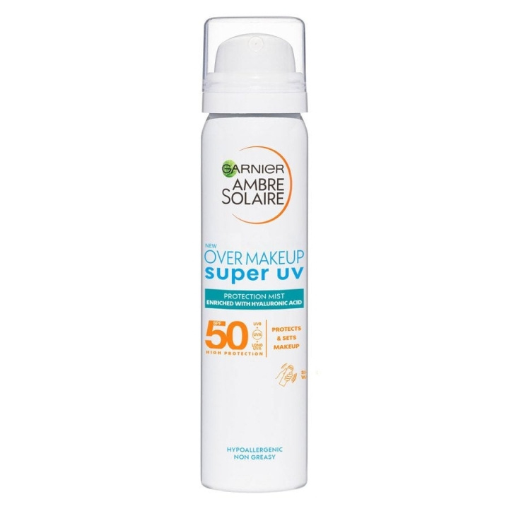 Garnier Ambre Solaire - Sensitive Adv. Sun Protection Mist Face 75ml - SPF 50 i gruppen SKØNHED & HELSE / Hudpleje / Tanning / Solbeskyttelse hos TP E-commerce Nordic AB (C89077)