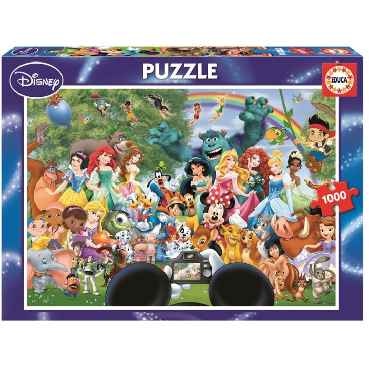 Educa Puslespil 1000 - Disneys forunderlige verden II (016297) i gruppen SPORT, FRITID & HOBBY / Hobby / Puslespil hos TP E-commerce Nordic AB (C89093)