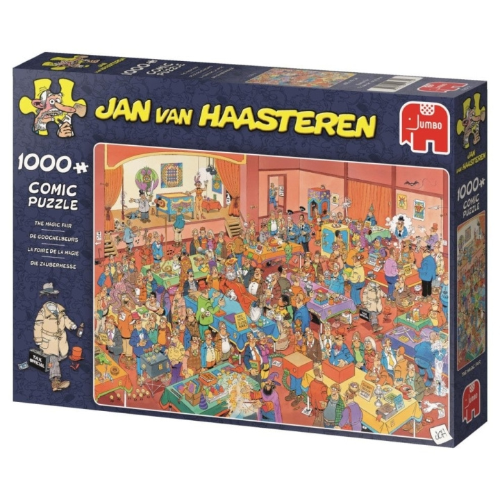 Jan van Haasteren Magisk messe - puslespil med 1000 brikker (JUM9072) i gruppen SPORT, FRITID & HOBBY / Hobby / Puslespil hos TP E-commerce Nordic AB (C89095)