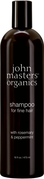 John Masters Organics Shampoo til fint hår m. rosmarin & pebermynte 473 ml i gruppen SKØNHED & HELSE / Hår og styling / Hårpleje / Shampoo hos TP E-commerce Nordic AB (C89139)