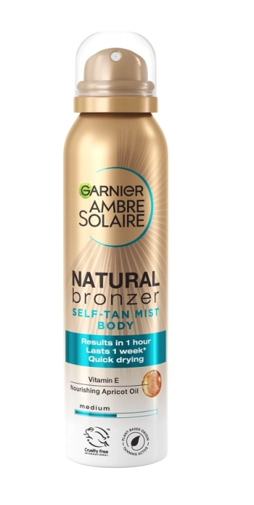 Garnier Natural Bronzer Self Tan Mist Body 150 ml i gruppen SKØNHED & HELSE / Hudpleje / Tanning / Brun uden sol hos TP E-commerce Nordic AB (C89160)