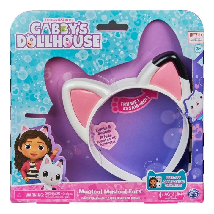 Gabby\'s Dollhouse Magiske musikalske ører (6060413) i gruppen LEGETØJ, BØRN & BABY / Musik, sang og billede / Musik tilbehør hos TP E-commerce Nordic AB (C89193)