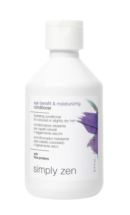 Simply Zen Age Benefit & Moisturizing Conditioner 250 ml i gruppen SKØNHED & HELSE / Hår og styling / Hårpleje / Balsam hos TP E-commerce Nordic AB (C89230)