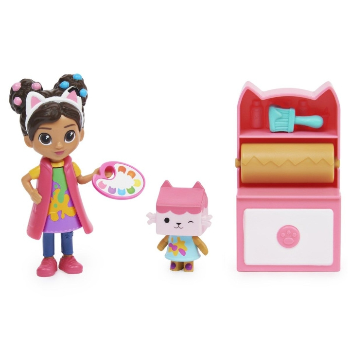 Gabby\'s Dollhouse Katte-aktivitetspakke - Art Studio (6062025) i gruppen LEGETØJ, BØRN & BABY / Legetøj / Docks og tilbehør hos TP E-commerce Nordic AB (C89234)