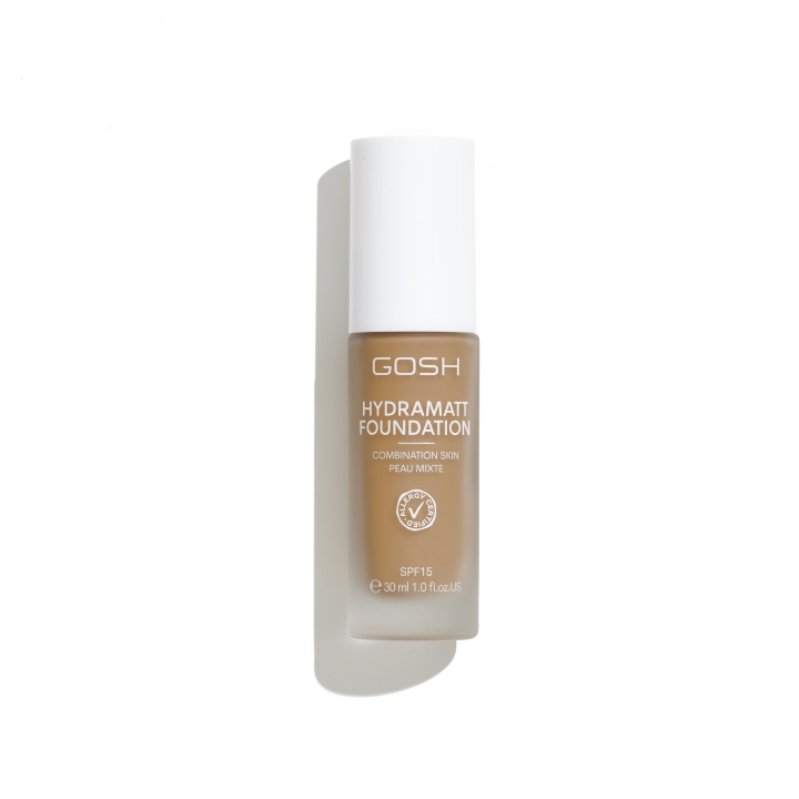 Gosh Hydramatt Foundation Mørk 014Y 30 ml i gruppen SKØNHED & HELSE / Makeup / Makeup ansigt / Foundation hos TP E-commerce Nordic AB (C89266)