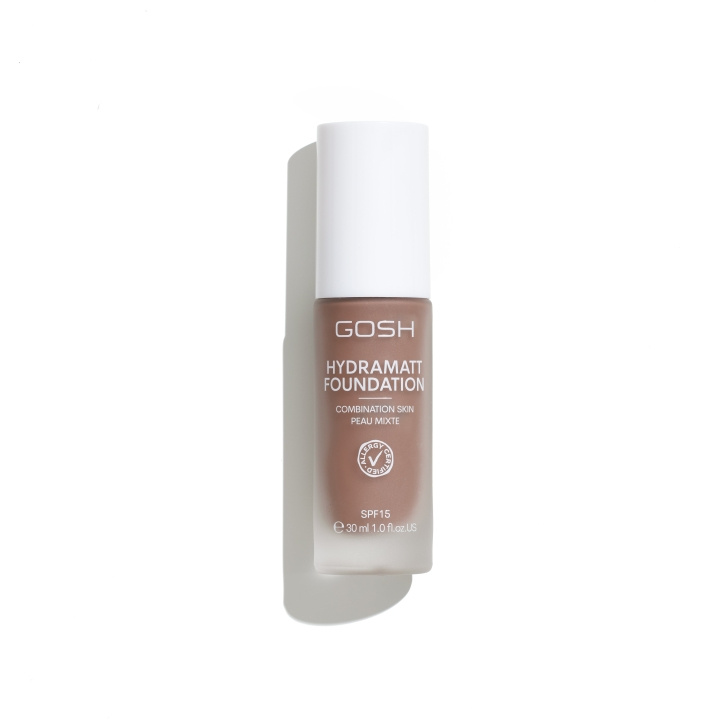 Gosh Hydramatt Foundation Deep 018N 30 ml i gruppen SKØNHED & HELSE / Makeup / Makeup ansigt / Foundation hos TP E-commerce Nordic AB (C89268)