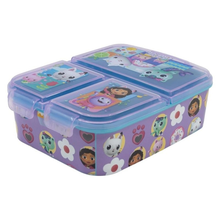 Gabby\'s Dollhouse Stor - Sandwichboks med flere rum - Gabby\'s Dollhouse (088808735-21220) i gruppen LEGETØJ, BØRN & BABY / Legetøj / Docks og tilbehør hos TP E-commerce Nordic AB (C89302)