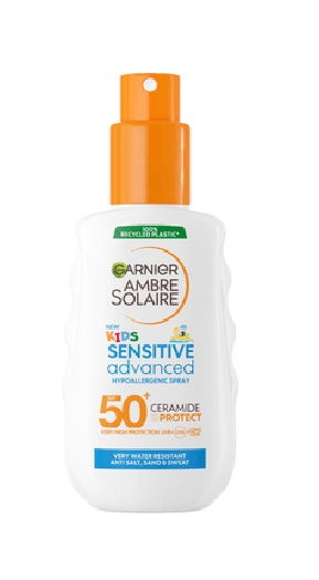 Garnier Ambre Solaire Sensitive Advanced Kids Spray 150 ml i gruppen SKØNHED & HELSE / Hudpleje / Tanning / Solbeskyttelse hos TP E-commerce Nordic AB (C89341)