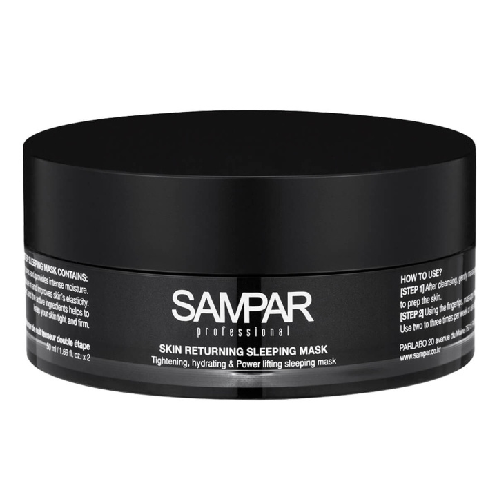 SAMPAR Skin Returning Sleeping Mask 100 ml (2 x 50 ml) i gruppen SKØNHED & HELSE / Hudpleje / Ansigt / Ansigtscreme hos TP E-commerce Nordic AB (C89353)