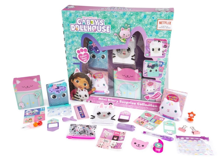 Gabby\'s Dollhouse Samling af minidagbøger (204-700002) i gruppen LEGETØJ, BØRN & BABY / Legetøj / Hobbyartikler hos TP E-commerce Nordic AB (C89434)