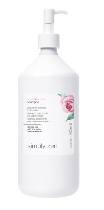 Simply Zen Smooth & Care Shampoo 1000 ml i gruppen SKØNHED & HELSE / Hår og styling / Hårpleje / Shampoo hos TP E-commerce Nordic AB (C89456)