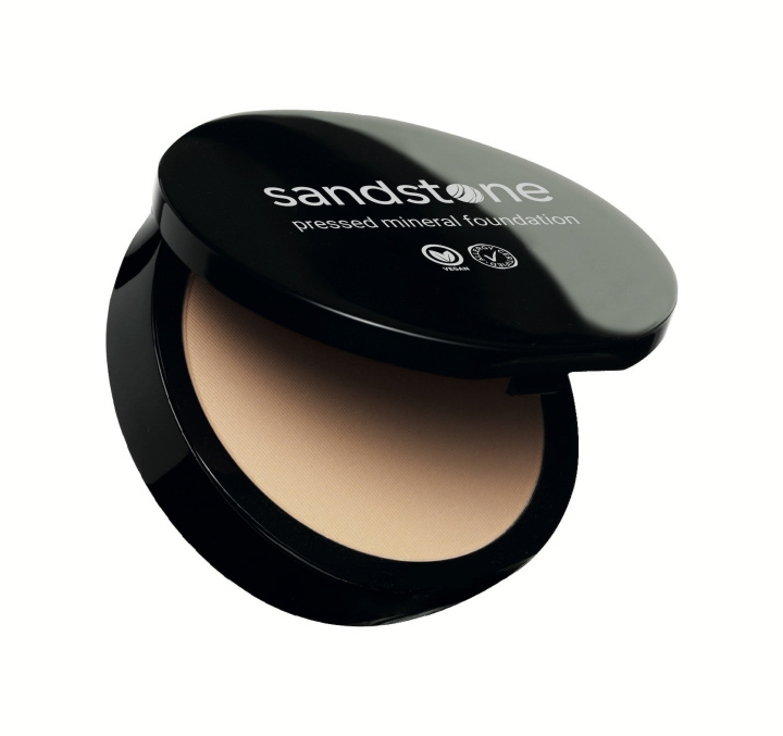 SandStone Pressed Mineral Foundation C3 Warm Ivory i gruppen SKØNHED & HELSE / Makeup / Makeup ansigt / Foundation hos TP E-commerce Nordic AB (C89467)