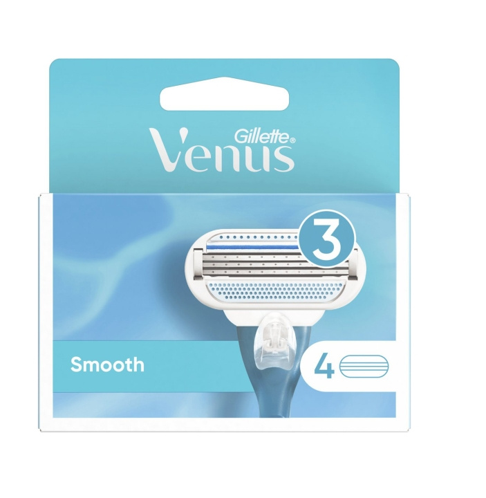 Gillette Venus glatte blade 4-pak i gruppen SKØNHED & HELSE / Hår og styling / Barbering og trimning / Barberskraber og tilbehør hos TP E-commerce Nordic AB (C89532)