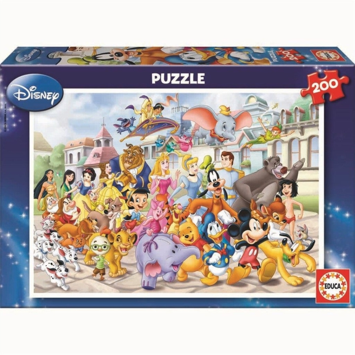 Educa Puslespil - Disney Parade (200 brikker) (013289) i gruppen LEGETØJ, BØRN & BABY / Legetøj / børns puslespil hos TP E-commerce Nordic AB (C89538)