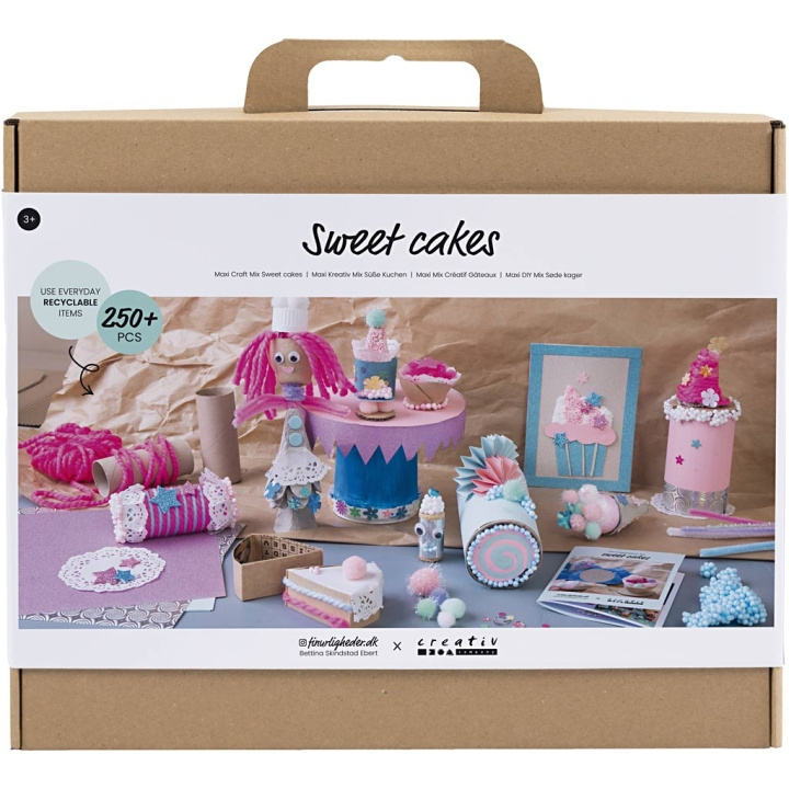 DIY Kit Maxi Craft Mix Søde kager (977643) i gruppen SPORT, FRITID & HOBBY / Hobby / DIY Kit hos TP E-commerce Nordic AB (C89669)