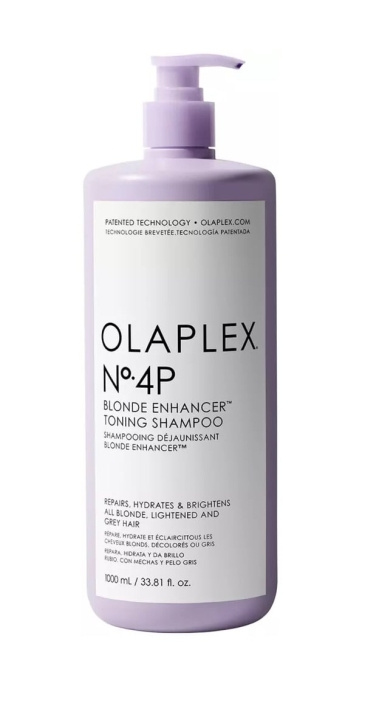 Olaplex NO.4P Blonde Enhancer Toning Shampoo 1000 ml i gruppen SKØNHED & HELSE / Hår og styling / Hårpleje / Shampoo hos TP E-commerce Nordic AB (C89688)