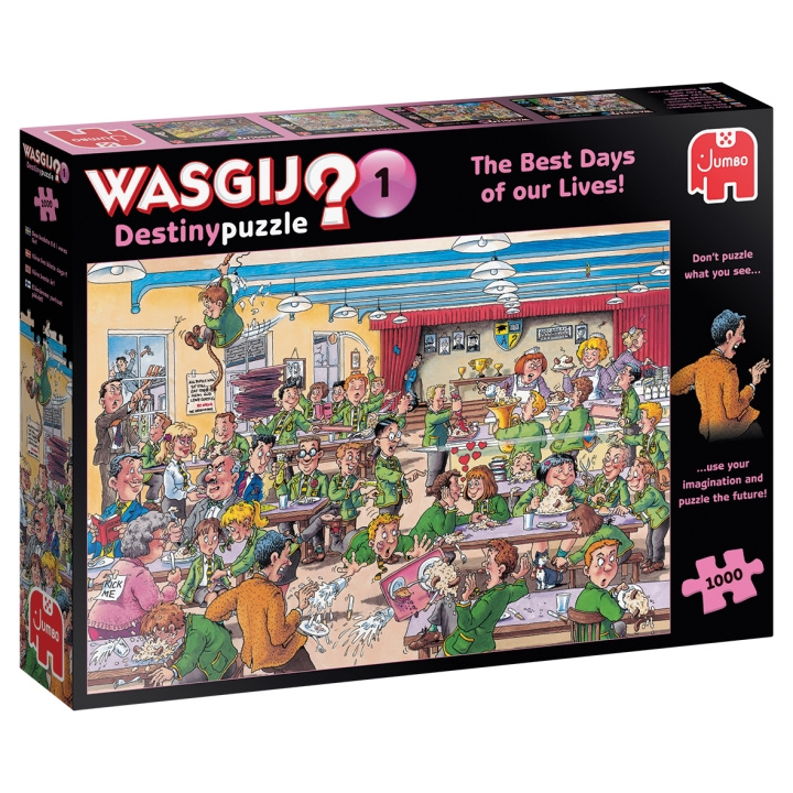 Wasgij Destiny 1 - De bedste dage i vores liv! (1000 brikker) (1119801821) i gruppen SPORT, FRITID & HOBBY / Hobby / Puslespil hos TP E-commerce Nordic AB (C89703)