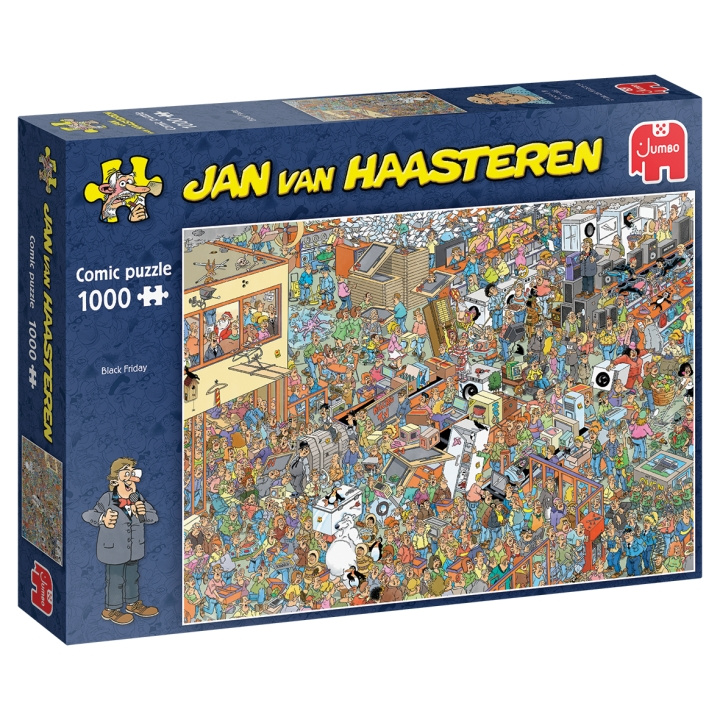 Jan van Haasteren Black Friday (1000 brikker) (1119801829) i gruppen SPORT, FRITID & HOBBY / Hobby / Puslespil hos TP E-commerce Nordic AB (C89708)