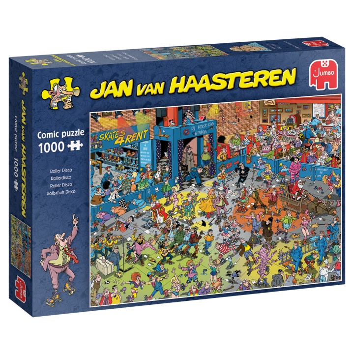 Jan van Haasteren Roller Disco (1000 brikker) (1119801837) i gruppen SPORT, FRITID & HOBBY / Hobby / Puslespil hos TP E-commerce Nordic AB (C89715)