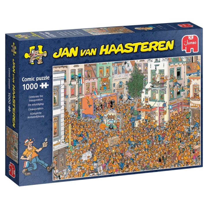 Jan van Haasteren Fejr indsættelsen (1000 brikker) (1119801838) i gruppen SPORT, FRITID & HOBBY / Hobby / Puslespil hos TP E-commerce Nordic AB (C89717)