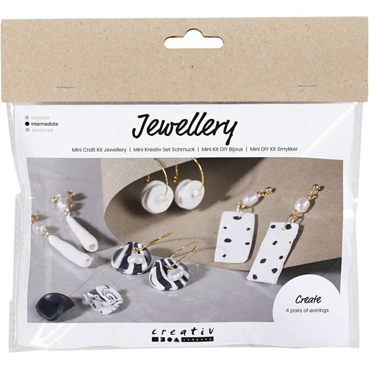 DIY Kit Mini Craft Kit - Smykker - Øreringe (977737) i gruppen SPORT, FRITID & HOBBY / Hobby / DIY Kit hos TP E-commerce Nordic AB (C89730)