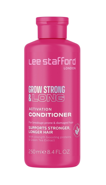 Lee Stafford Grow Strong & Long Activation Conditioner 250 ml i gruppen SKØNHED & HELSE / Hår og styling / Hårpleje / Balsam hos TP E-commerce Nordic AB (C89773)