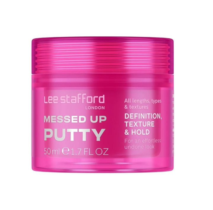 Lee Stafford Messed Up Putty 50 ml i gruppen SKØNHED & HELSE / Hår og styling / Hår styling / Styling creme hos TP E-commerce Nordic AB (C89778)