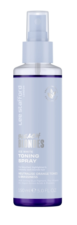 Lee Stafford Bleach Blondes Ice White Tone Correcting Conditioning Spray 150 ml i gruppen SKØNHED & HELSE / Hår og styling / Hårpleje / Balsam spray / kur hos TP E-commerce Nordic AB (C89791)