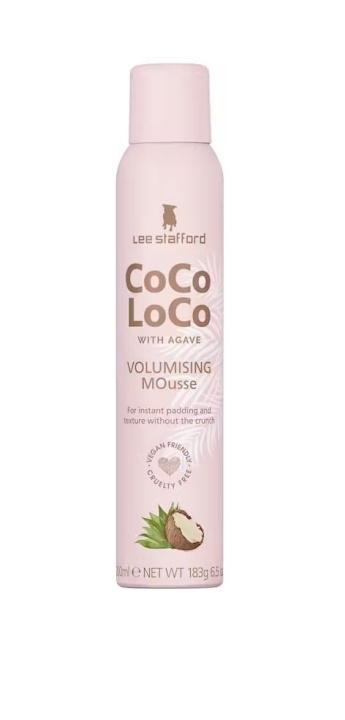 Lee Stafford Coco Loco Volumising Mousse 200 ml i gruppen SKØNHED & HELSE / Hår og styling / Hår styling / Hårmousse hos TP E-commerce Nordic AB (C89806)